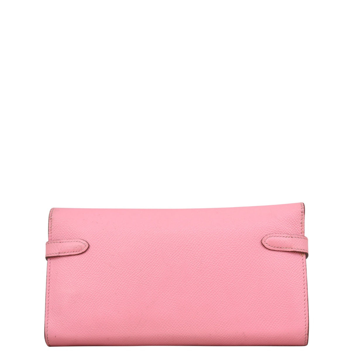 Hermes Kelly Classic Long Wallet Epsom (pink) Back