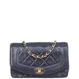 Chanel Diana Flap Bag Front with Strap