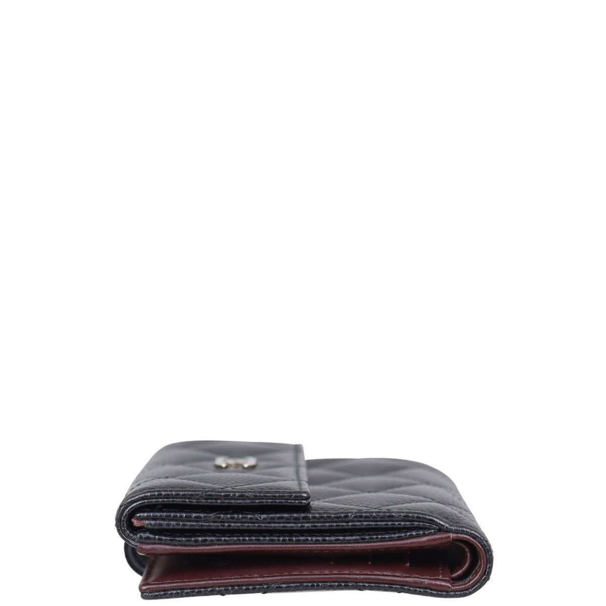 Chanel CC Compact Wallet Side