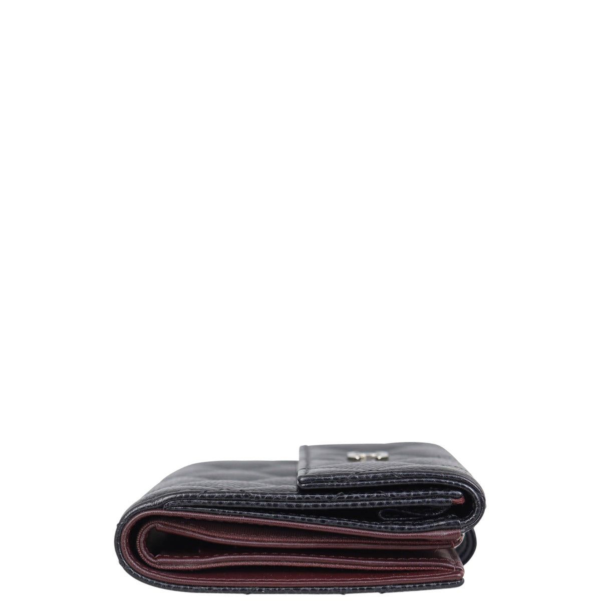 Chanel CC Compact Wallet Side