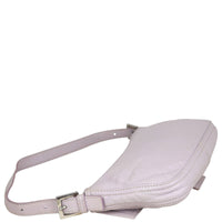 Fendi Baguette Bag Lilac Corner Closeup