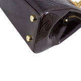 Louis Vuitton Brea MM Monogram Vernis Corner Closeup