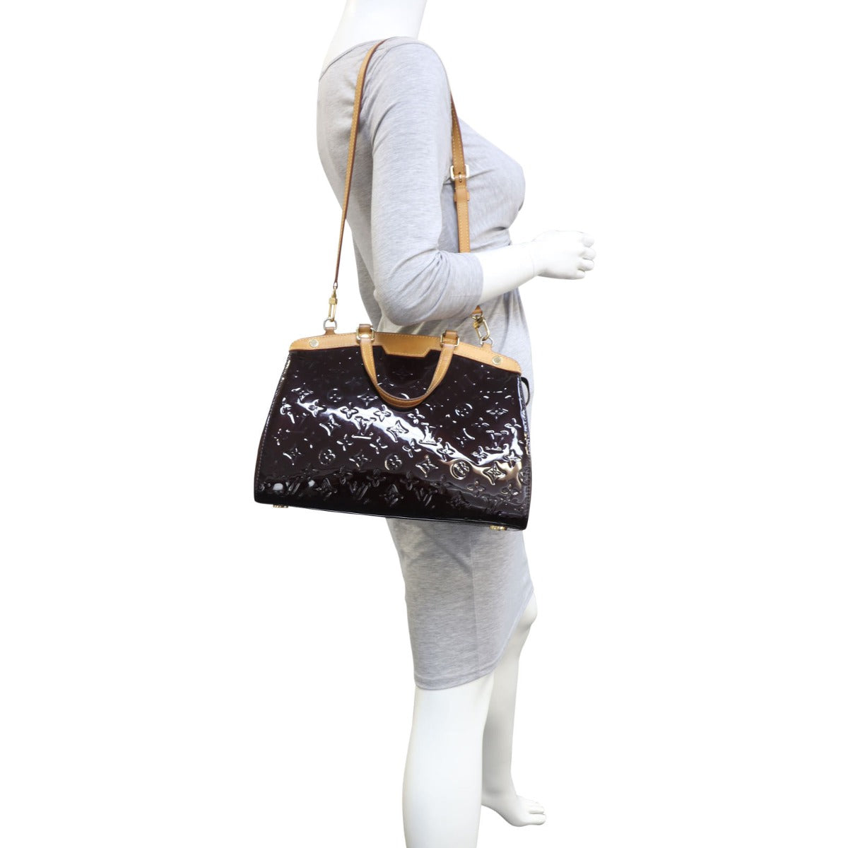 Louis Vuitton Brea MM Monogram Vernis Mannequin