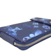 Louis Vuitton Phone Pouch Monogram Watercolour Leather Corner Closeup