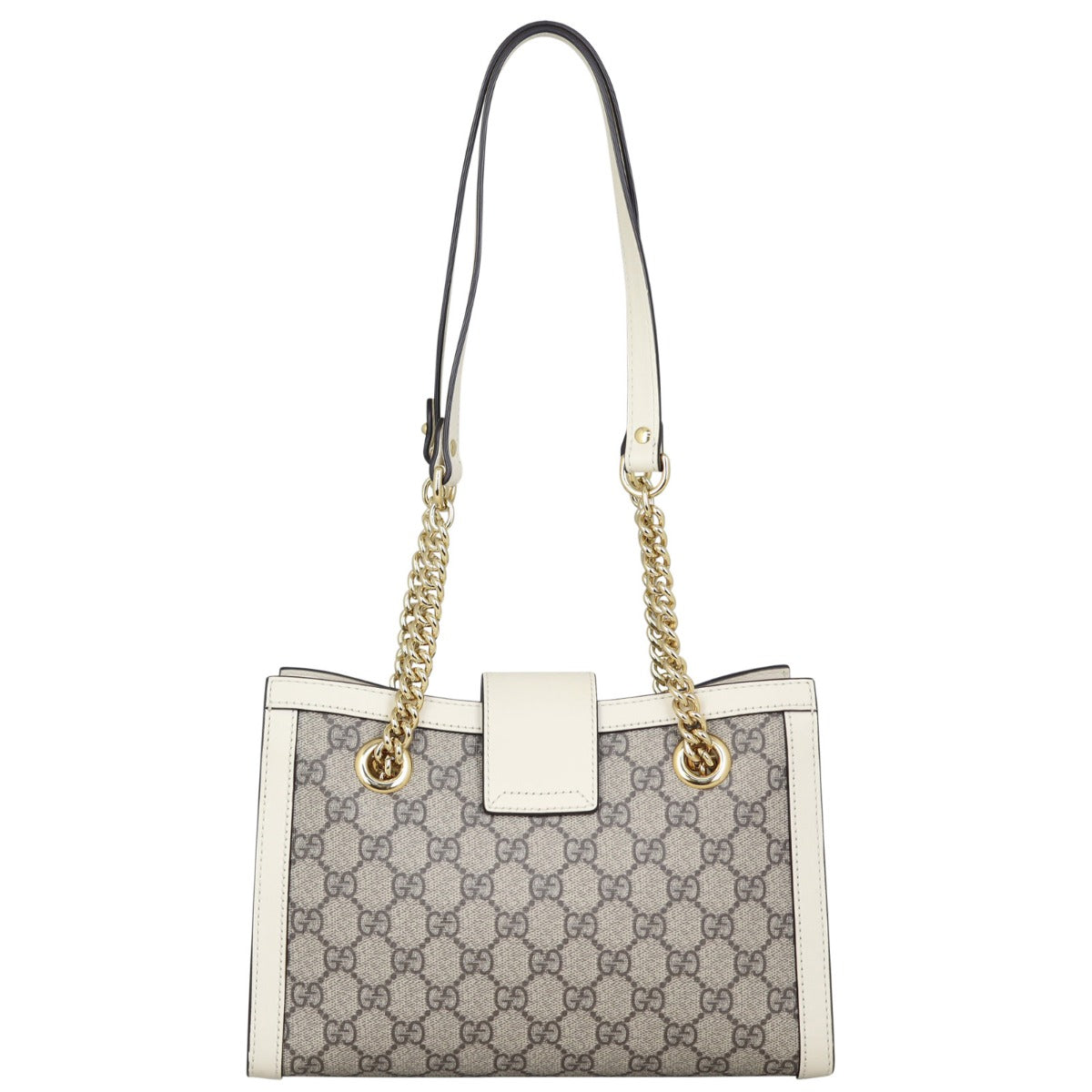 Gucci GG Supreme Small Padlock Tote Back