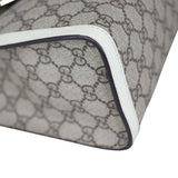 Gucci GG Supreme Small Padlock Tote Corner Closeup