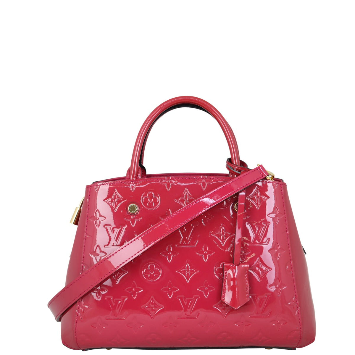 Louis Vuitton Montaigne BB Monogram Vernis Front