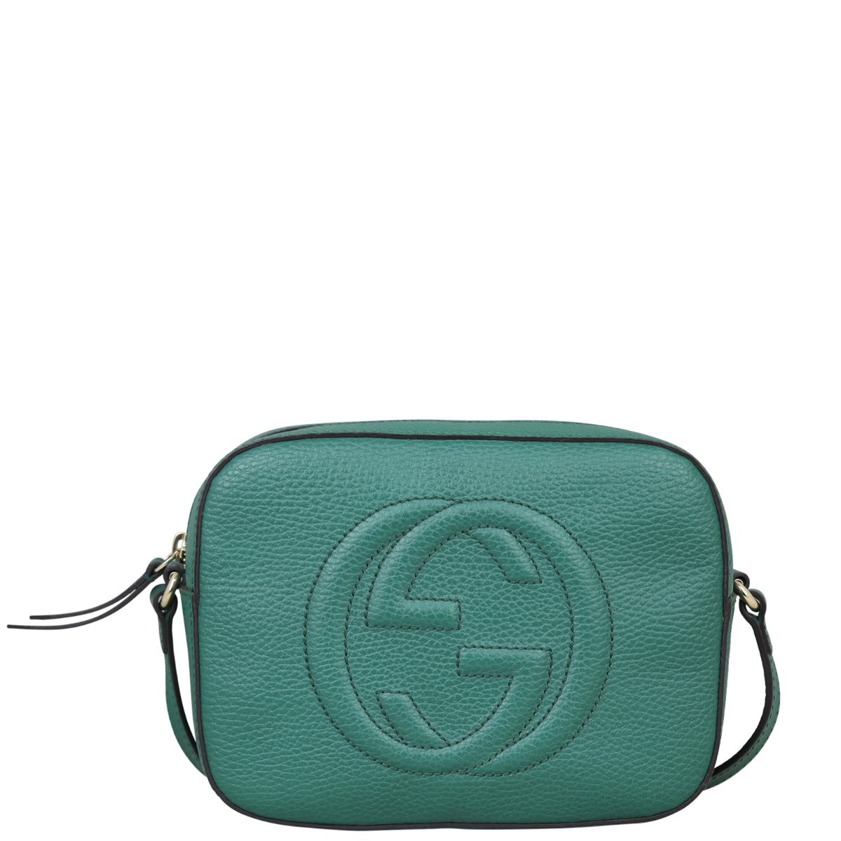 Gucci Soho Leather Shoulder Bag Front