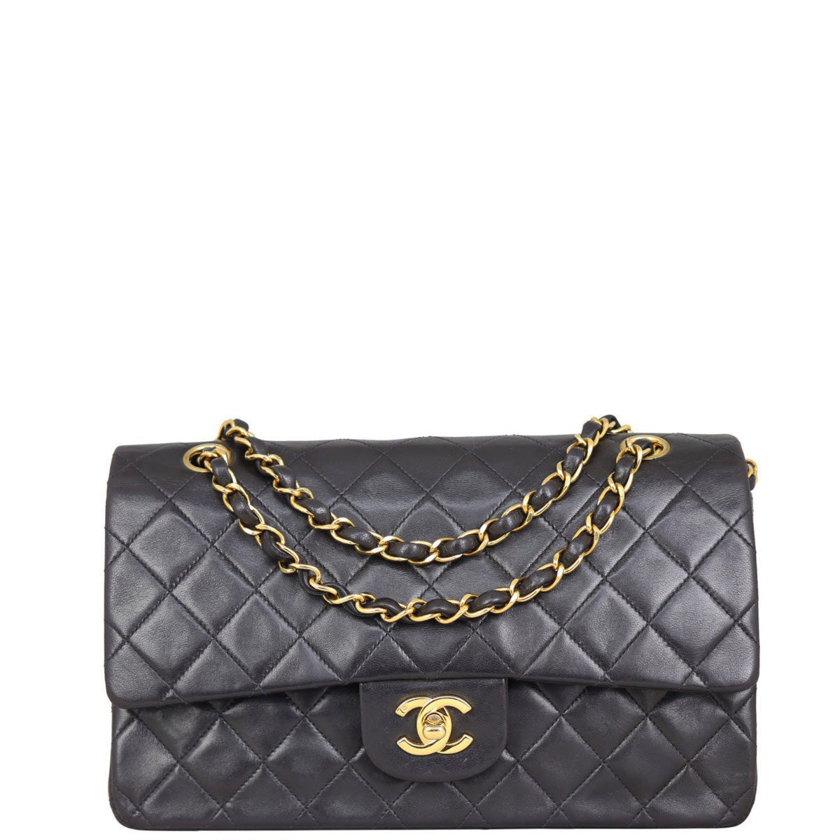 Chanel Classic Double Flap Medium front strap