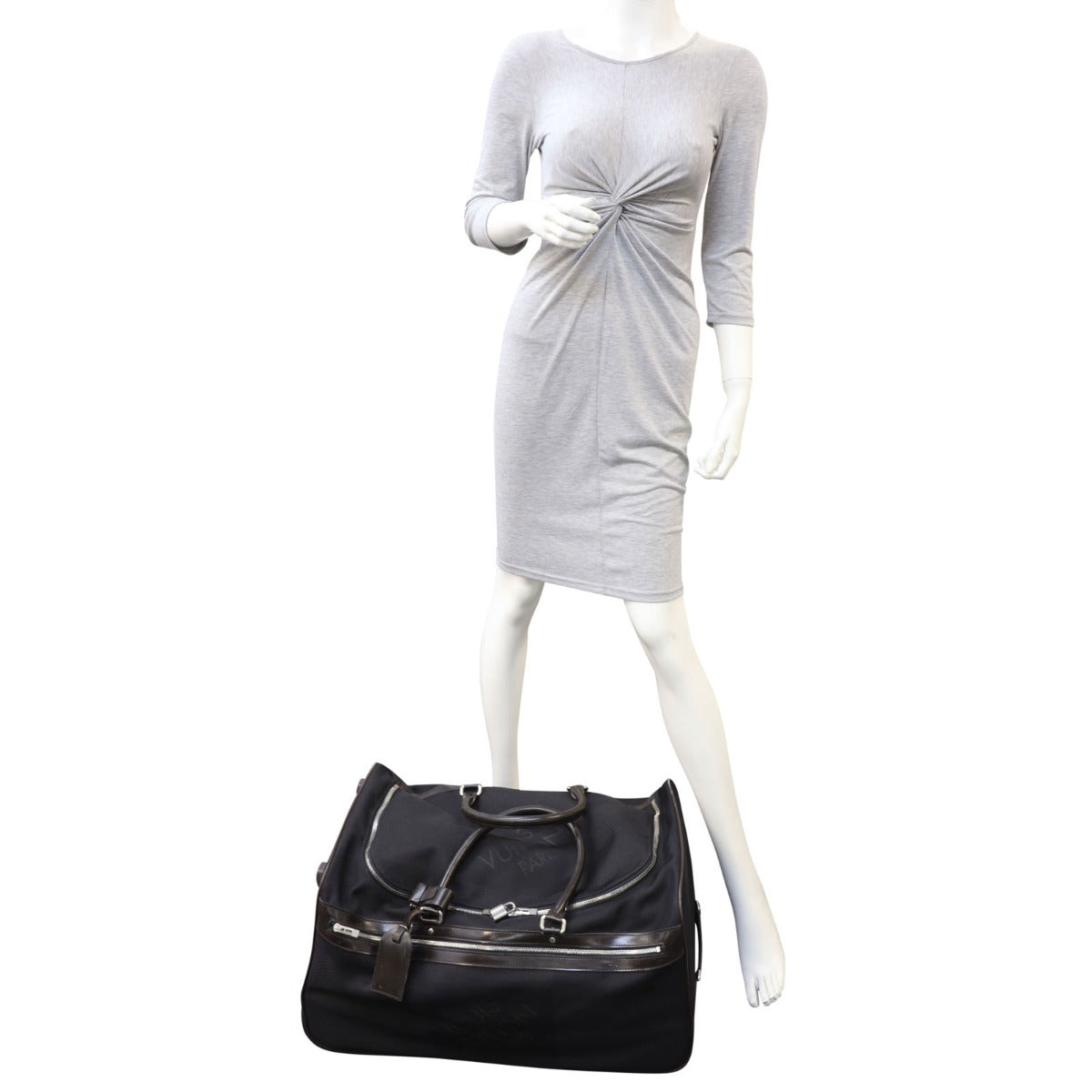 Louis Vuitton Eole 50 Rolling Luggage Bag Damier Geant Mannequin