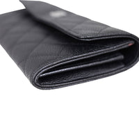 Chanel Classic Flap Long Wallet Corner Closeup