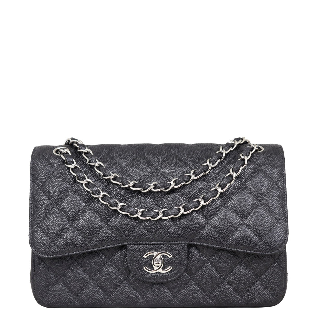 Chanel Classic Double Flap Jumbo Front with Strap