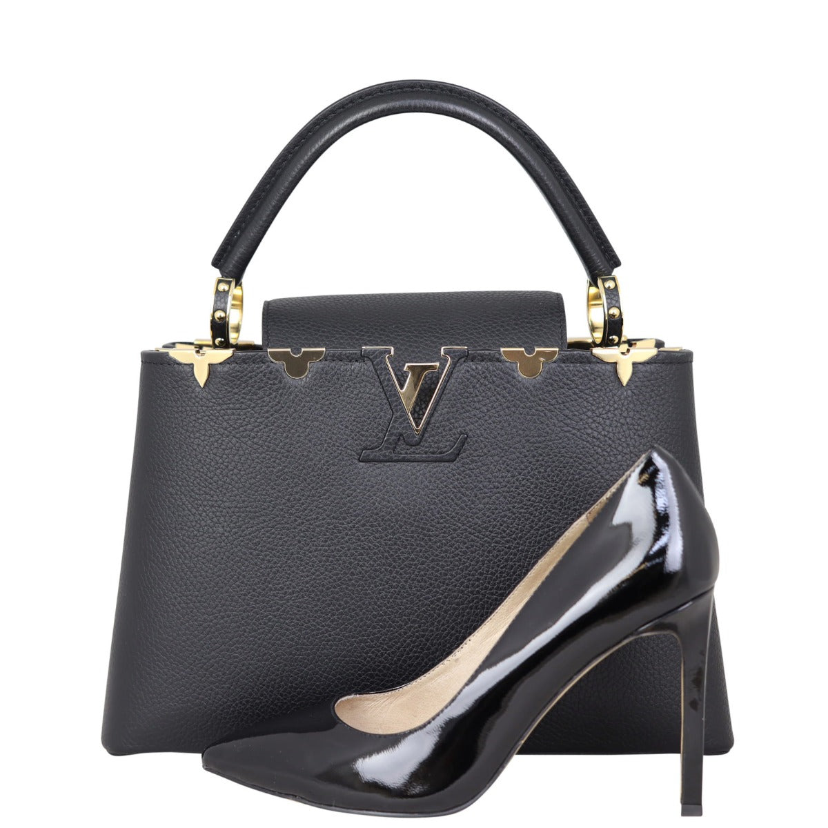 Louis Vuitton Capucines MM (black) Shoe