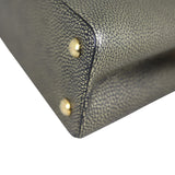 Louis Vuitton Capucines MM (gold) Corner Closeup