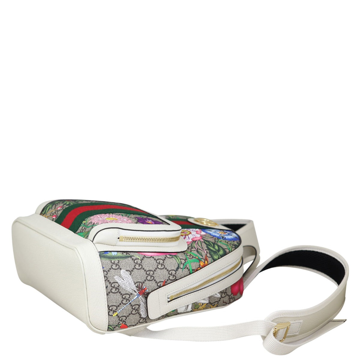 Gucci Ophidia Flora Backpack Corner Distance