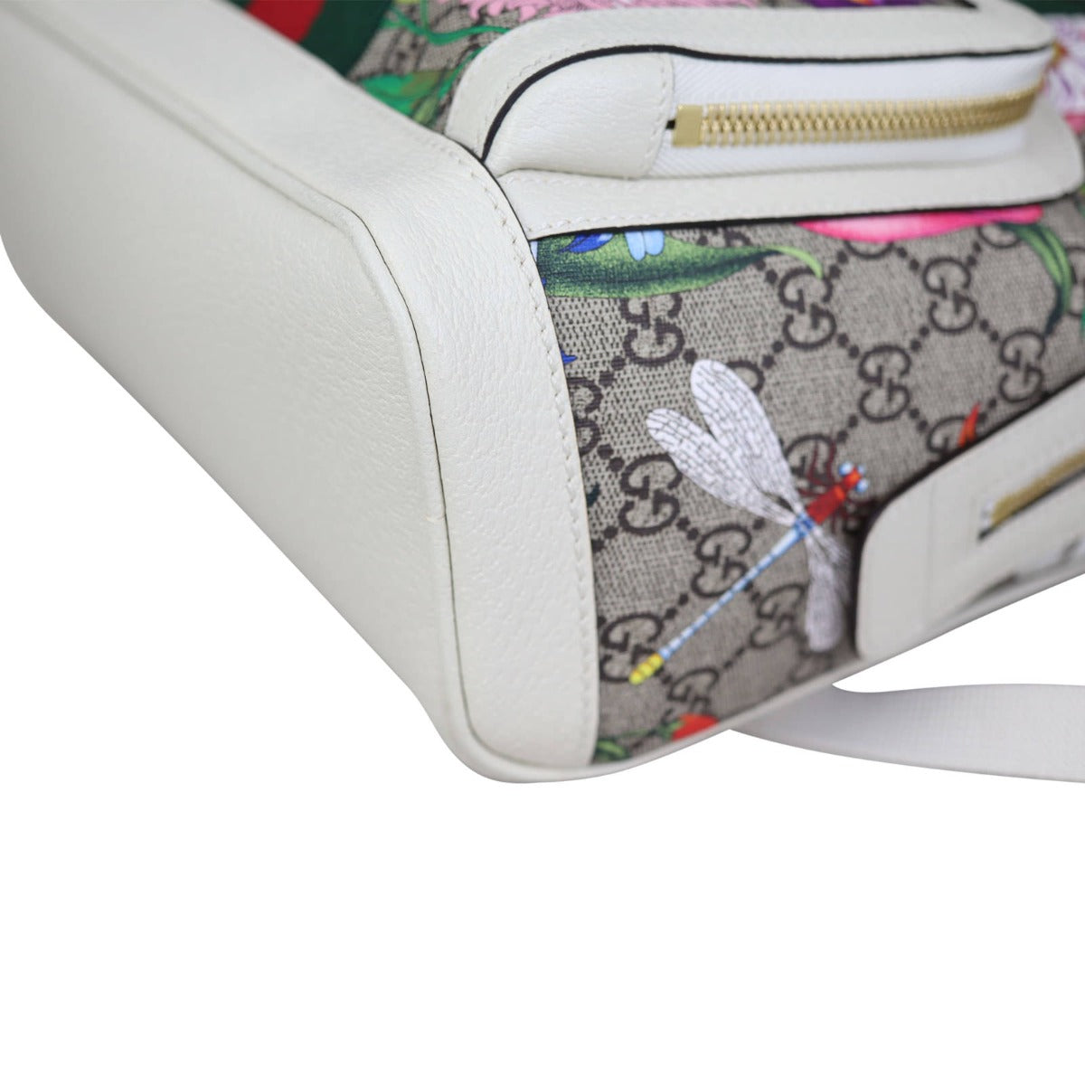 Gucci Ophidia Flora Backpack Closeup