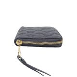Louis Vuitton Zippy Wallet Monogram Empreinte (black) Side