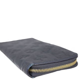 Louis Vuitton Zippy Wallet Monogram Empreinte (black) Corner Closeup