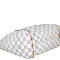 Louis Vuitton Totally PM Damier Azur Corner Closeup