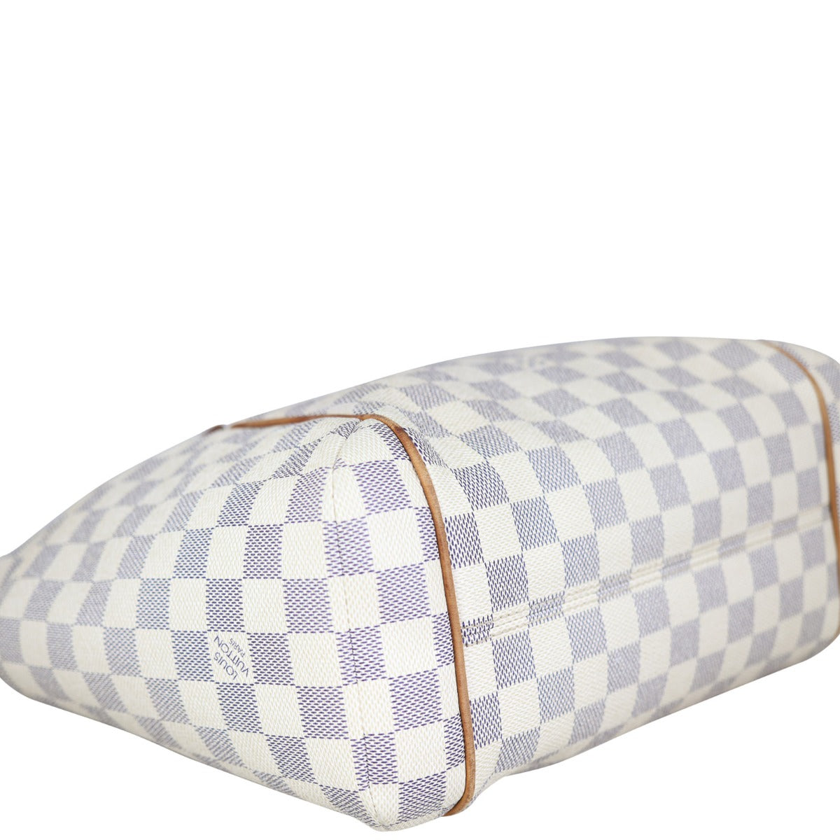 Louis Vuitton Totally PM Damier Azur Corner Closeup