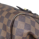 Louis Vuitton Rivington PM Damier Ebene  Corner Closeup