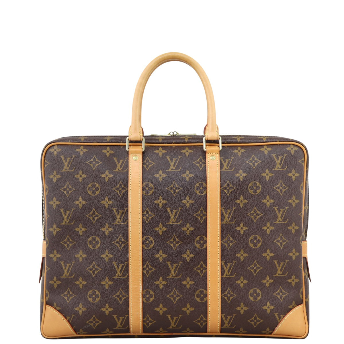 Louis Vuitton Porte Documents Voyage Monogram Front