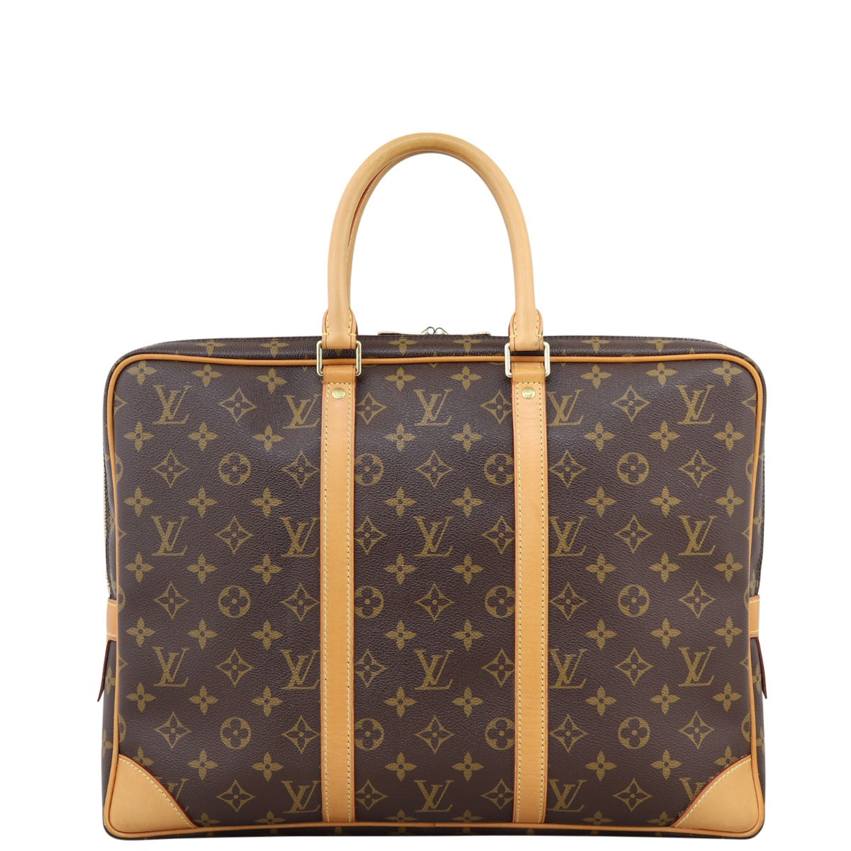 Louis Vuitton Porte Documents Voyage Monogram Back