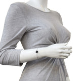 Chanel Camellia 18k White Gold Diamond Bracelet Mannequin