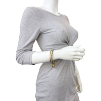 Chanel Logo Coin Bangle Pair Mannequin