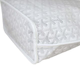 Goyard Anjou Mini Bag (white) Corner Closeup