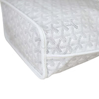 Goyard Anjou Mini Bag (white) Corner Closeup