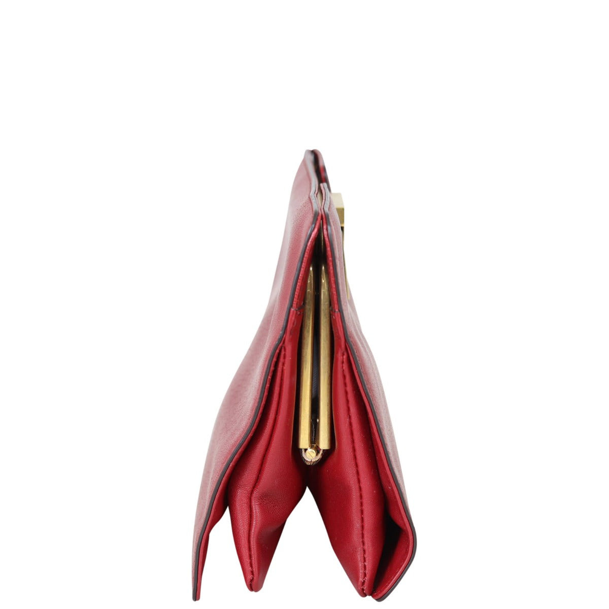 Givenchy GV3 Frame Clutch Bag Side