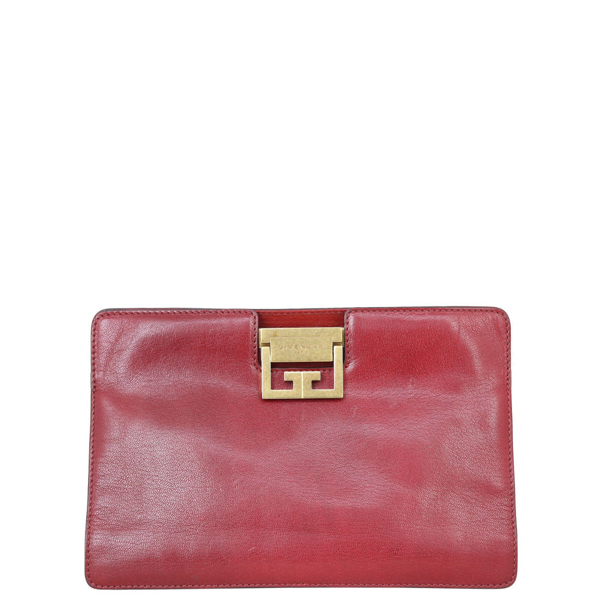 Givenchy GV3 Frame Clutch Bag Front