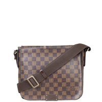 Louis Vuitton District PM Damier Ebene Front with Strap