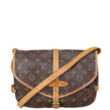 Louis Vuitton Saumur 30 Monogram Front with Strap