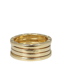 Bvlgari B.Zero1 18k Yellow Gold Four Band Ring
