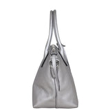 Prada Vitello Daino Small Zip Tote Side
