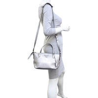 Prada Vitello Daino Small Zip Tote Mannequin