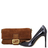 Fendi Suede Baguette Bag Shoe