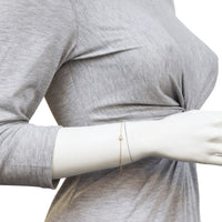 Tiffany & Co Diamonds by the Yard Bracelet 18k Rose Gold mannequin