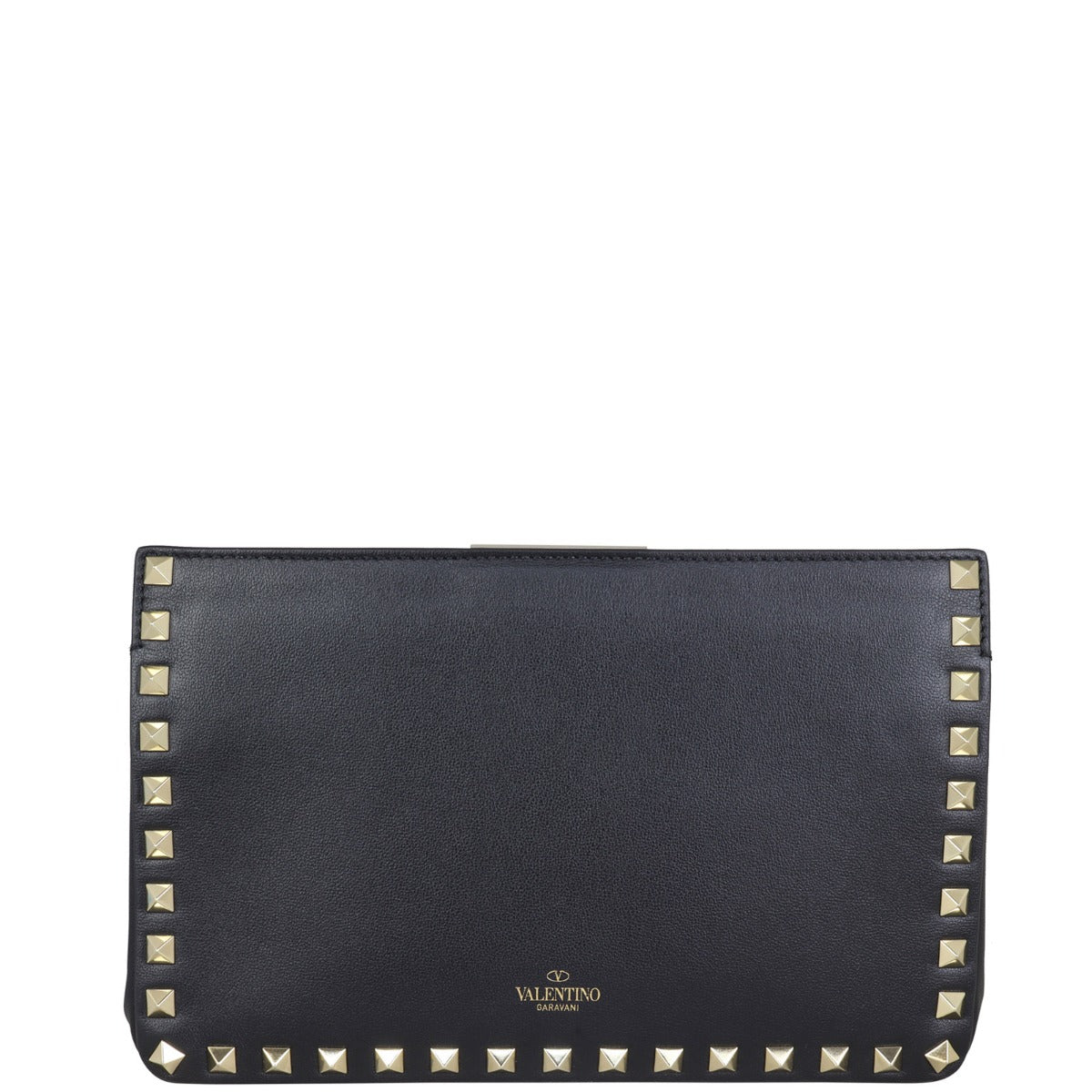 Valentino Rockstud Clutch on Chain Back