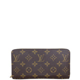 Louis Vuitton Zippy Wallet Monogram front