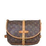 Louis Vuitton Saumur 30 Monogram Back