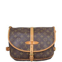 Louis Vuitton Saumur 30 Monogram Back