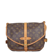 Louis Vuitton Saumur 30 Monogram Front