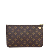 Louis Vuitton Neverfull Pochette Monogram Back
