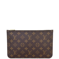Louis Vuitton Neverfull Pochette Monogram Front