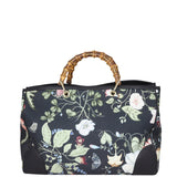 Gucci Flora Knight Bamboo Shopper Tote Front
