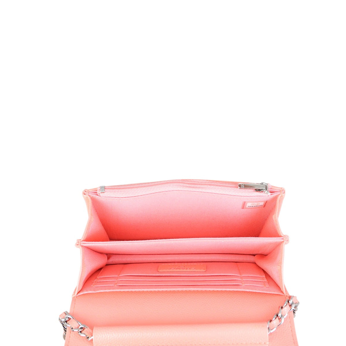 Chanel Mini Wallet on Chain | Bright Coral Pink – Luxe.It.Fwd