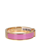 Hermes Clic H PM Bracelet (rose velours) Side